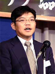 次年度会長に決まった須藤昭副会長