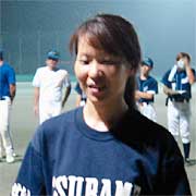 最優秀賞の小中川バッファローズの倉石藤子さん