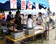 地区で出店した模擬店
