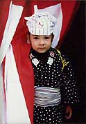 三社祭の子ども