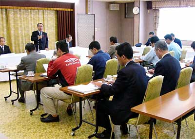 8日開かれた第32回燕市民祭・飛燕夏祭り役員会