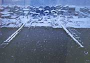 三浦さんの『風景写真』フォトコンテスト最優秀賞受賞作「雪降る漁港」