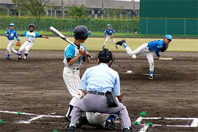 22日開かれた高円宮賜杯第24回全日本学童軟式野球大会下越1次予選
