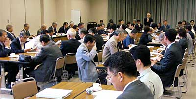 7日開かれた第37回三条夏まつり第1回全体会議