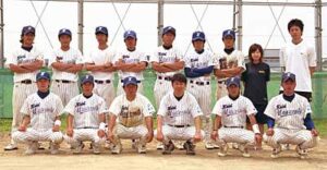 4年ぶり2回目の全日本大学軟式野球選手権大会出場を決めた新潟経営大学軟式野球部の部員