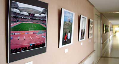 30日まで済生会三条病院で開かれているPHOTO風音の写真展