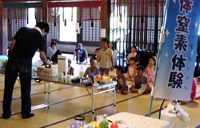 被災地小学生支援事業実行委員会が被災地の子どもたちのために行ったイベント