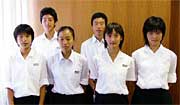 全国大会出場の燕中学校陸上部