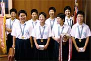 全国大会出場の燕中学校剣道部