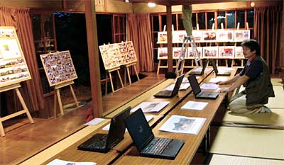 26日から7・13水害・復興写真展が開かれる三条市丸井今井邸