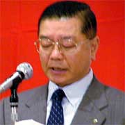 高波三条市国際交流協会会長