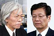 左が桜井(株)サクライ社長、右が高部レーベン販売(株)代表取締役