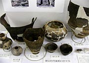 中条町・昼塚遺跡から出土した約4,000年前、縄文時代後期の土器類