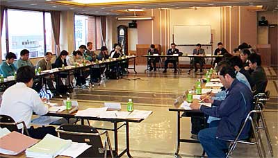 17日開かれた燕市民祭協賛会の行事部会