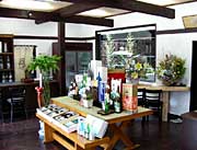 明るく落ち着いた店内