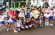 おみこしコンテスト金賞の大面小3年生