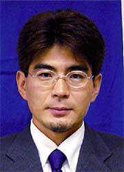 加茂JC2006年度理事長に決まった涌井源一郎副理事長