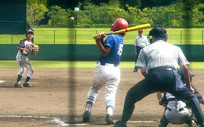 6、7の2日間、開かれた第11回県央地域選抜野球大会で7日行われた決勝
