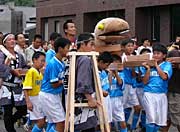遠藤ケイさんが作った雨生の小大蛇