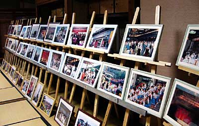 9日から12日まで三条市丸井今井邸で開かれている「三条市民日中友好の翼」写真展