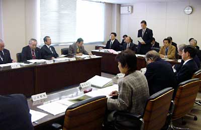 21日開かれた三条市議会五十嵐川・刈谷田川改修事業等調査特別委員会