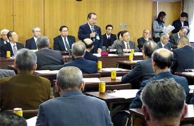 25日開かれた燕市の平成17年度市政懇談会