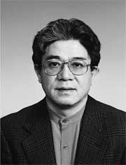 第11回さんしん定例講演会の講師、小此木慶応大学教授