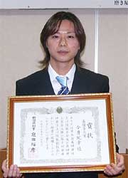 2年連続最優秀大賞受賞の今井紀幸さん