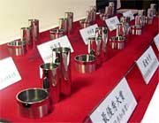 会場に展示した受賞作品