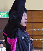 三条東高3年横山さんの選手宣誓