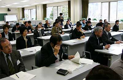 18日開かれた中小企業大学校三条校の第4回経営管理者養成コース全体OB会
