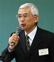 次期代表幹事の燕三条ワシントンホテル・真野常務取締役総支配人