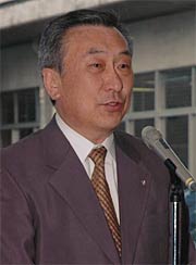退任のあいさつ