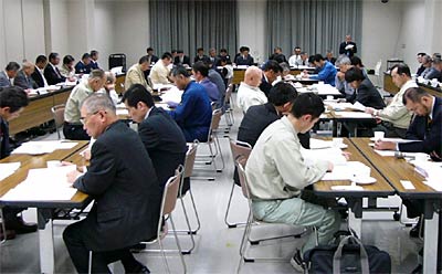 11日開かれた第2回三条夏まつり協賛会