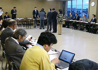 24日開かれた三条市総合計画審議会