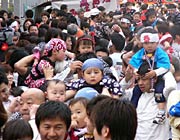 子どもであふれる舞い込み