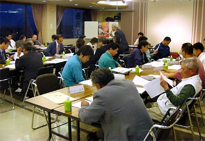 1日開かれた第35回飛燕夏まつりの第1回行事部会