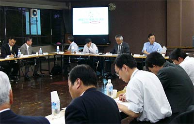 22日開かれた「地域ICT未来フェスタ2006inにいがた」に三条サテライト実行委員会設立総会