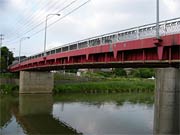 架け替えられる御蔵橋