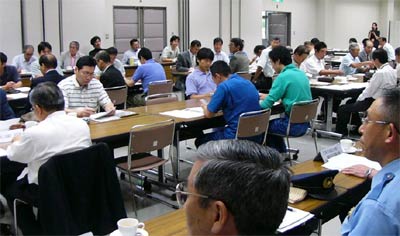 25日開かれた三条夏まつり協賛会第2回全体会議