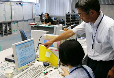 ITサポータ支援事業を行う県央地域地場産業振興センター、担当の産業支援部情報推進課