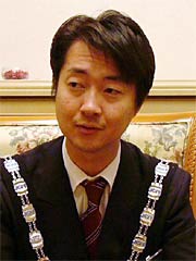 2007年度理事長に決まった小林吾郎さん
