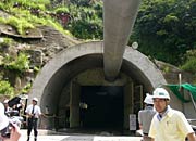 9号トンネルの入口