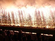 幕引きを告げる大ナイアガラ