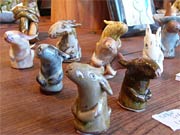 素朴で味わいのある作品郡
