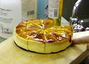 完成したキャラメルポワール