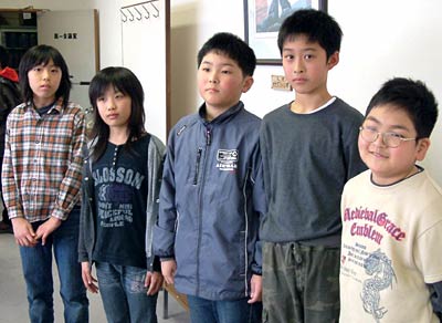 最優秀賞を受賞した長沢小5年生のグループ「下田っ子」