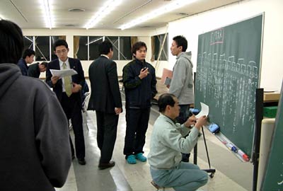26日行われた三条野球連盟の市長杯組み合わせ抽選