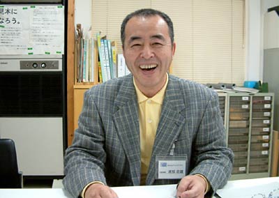 2006年度新潟県経営品質賞で中小企業部門の奨励賞を受賞したハンズワタベの渡部社長