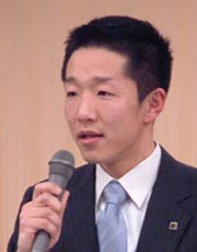 三条祭り若衆会の長谷川会長